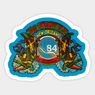 World's Fair New Orleans Louisiana // 1984 Sticker